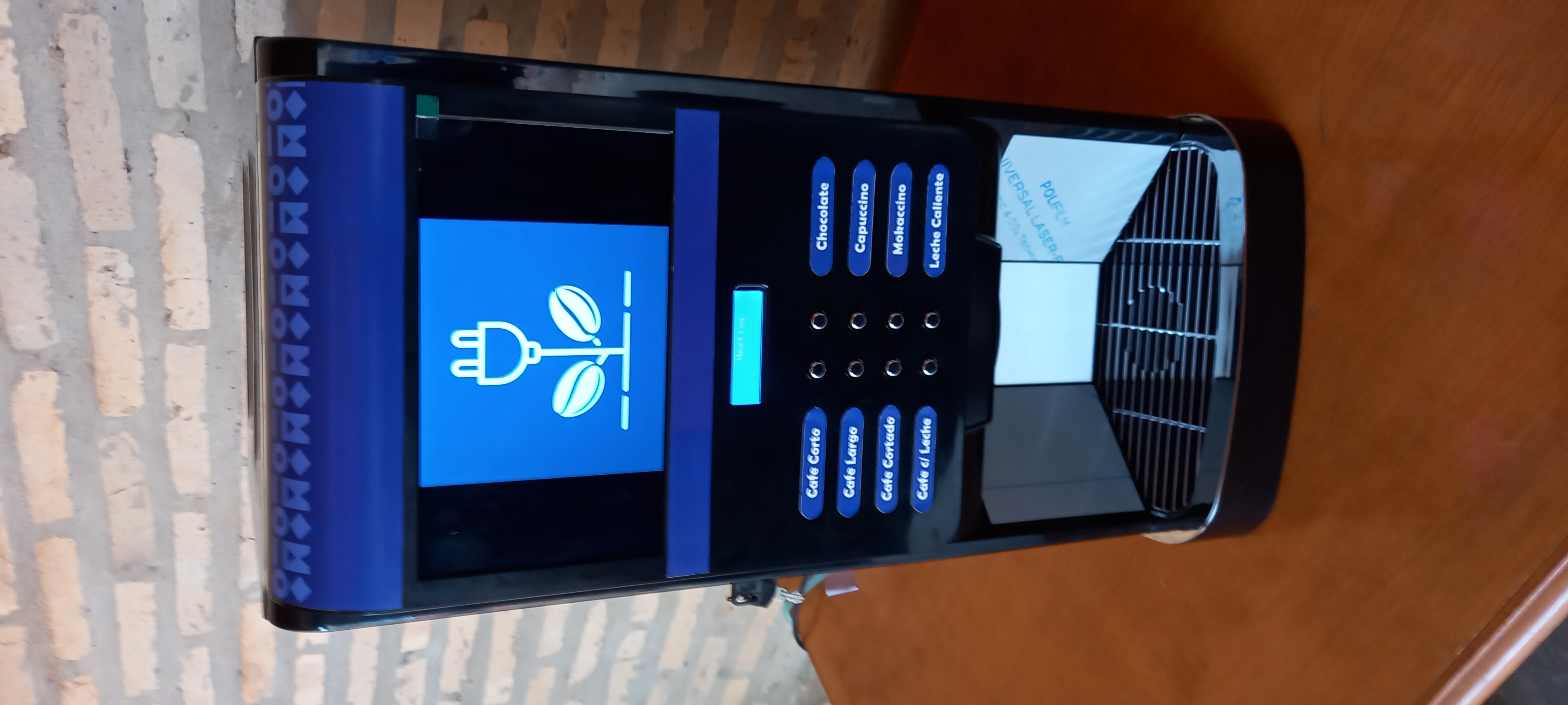 Máquina de café Goden 8s para oficinas en Paraguay
